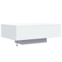 LED white coffee table 85x55x31 cm by , Coffee table - Ref: Foro24-836609, Price: 73,69 €, Discount: %