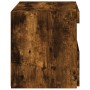 Bedside tables with LED lights 2 units smoked oak 50x40x45 cm by , Nightstands - Ref: Foro24-836772, Price: 88,26 €, Discount: %