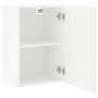 Mueble de TV de pared madera ingeniería blanco 40,5x30x60 cm de , Muebles TV - Ref: Foro24-836910, Precio: 41,37 €, Descuento: %