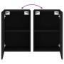 Mueble de TV de pared madera de ingeniería negro 40,5x30x60 cm de , Muebles TV - Ref: Foro24-836912, Precio: 40,90 €, Descuen...