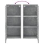 Mueble TV de pared madera ingeniería gris hormigón 40,5x30x90cm de , Muebles TV - Ref: Foro24-836927, Precio: 56,99 €, Descue...