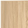 Mueble TV de pared madera ingeniería roble Sonoma 40,5x30x102cm de , Muebles TV - Ref: Foro24-836933, Precio: 59,88 €, Descue...