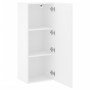 Mueble de TV de pared madera ingeniería blanco 40,5x30x102 cm de , Muebles TV - Ref: Foro24-836931, Precio: 56,54 €, Descuent...