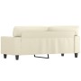 2-seater cream-colored synthetic leather sofa, 140 cm by , Sofas - Ref: Foro24-359418, Price: 253,39 €, Discount: %