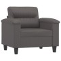 Synthetic leather gray armchair 60 cm by , Sofas - Ref: Foro24-359575, Price: 177,99 €, Discount: %