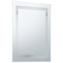 Espejo de baño con LED y sensor táctil 60x100 cm de vidaXL, Espejos - Ref: Foro24-144731, Precio: 161,22 €, Descuento: %