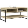 Mesa de centro madera contrachapada roble Sonoma 90x50x45 cm de , Mesas de centro - Ref: Foro24-838969, Precio: 56,36 €, Desc...