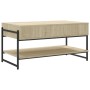 Mesa de centro madera contrachapada roble Sonoma 90x50x45 cm de , Mesas de centro - Ref: Foro24-838969, Precio: 56,36 €, Desc...