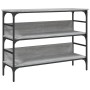 Mesa consola madera de ingeniería gris Sonoma 100x32x75 cm de , Mesas auxiliares - Ref: Foro24-839061, Precio: 62,27 €, Descu...