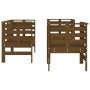 3-piece solid pine wood garden furniture set in honey brown. by , Garden sets - Ref: Foro24-825145, Price: 242,99 €, Discount: %