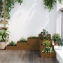 4-story planter solid pine wood honey brown 106x104.5x36cm by , Pots and planters - Ref: Foro24-825327, Price: 107,99 €, Disc...