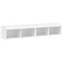 TV cabinets with LED lights 2 units white 80x30x30 cm by , TV Furniture - Ref: Foro24-837142, Price: 81,99 €, Discount: %