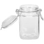 Glass jam jars with airtight seal 12 units 260 ml by vidaXL, honey jars - Ref: Foro24-50818, Price: 40,09 €, Discount: %