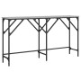 Engineered wood gray Sonoma console table 140x29x75 cm by , Side tables - Ref: Foro24-837760, Price: 48,47 €, Discount: %