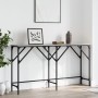 Engineered wood gray Sonoma console table 140x29x75 cm by , Side tables - Ref: Foro24-837760, Price: 48,47 €, Discount: %