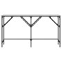 Engineered wood gray Sonoma console table 140x29x75 cm by , Side tables - Ref: Foro24-837760, Price: 48,47 €, Discount: %