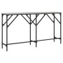 Engineered wood gray Sonoma console table 140x29x75 cm by , Side tables - Ref: Foro24-837760, Price: 48,47 €, Discount: %