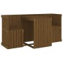 2-Sitzer-Balkongarnitur Kiefernholz massiv honigbraun von , Gartensets - Ref: Foro24-825061, Preis: 149,58 €, Rabatt: %