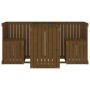 2-Sitzer-Balkongarnitur Kiefernholz massiv honigbraun von , Gartensets - Ref: Foro24-825061, Preis: 149,58 €, Rabatt: %