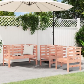 3-piece garden furniture set made of solid Douglas fir wood by , Garden sets - Ref: Foro24-825147, Price: 213,99 €, Discount: %