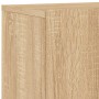 Wall-mounted TV furniture set, 6 pieces, engineered wood, Sonoma oak. by , TV Furniture - Ref: Foro24-3216441, Price: 192,29 ...