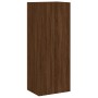 Wall-mounted TV furniture set, 5 pieces, engineered wood, brown oak. by , TV Furniture - Ref: Foro24-3216488, Price: 240,23 €...