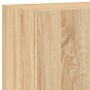 Wall-mounted TV furniture set, 5 pieces, engineered wood, Sonoma oak. by , TV Furniture - Ref: Foro24-3216527, Price: 178,58 ...