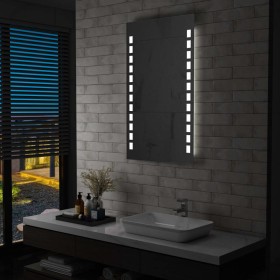 Bathroom wall mirror with LED 60x100 cm by vidaXL, Mirrors - Ref: Foro24-144698, Price: 92,99 €, Discount: %