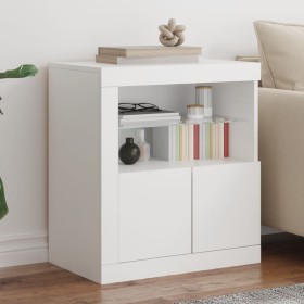 Sideboard with white LED lights 60.5x37x67 cm by , Sideboards - Ref: Foro24-836616, Price: 79,05 €, Discount: %