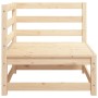 Corner garden sofa solid pine wood 70x70x67 cm by , Modular outdoor sofas - Ref: Foro24-837900, Price: 66,45 €, Discount: %