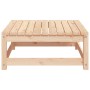 Taburete de jardín madera maciza de pino 70x70x30 cm de , Sofás modulares de exterior - Ref: Foro24-837935, Precio: 43,05 €, ...