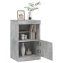 Sideboard with LED lights in concrete gray 41x37x67 cm by , Sideboards - Ref: Foro24-836682, Price: 57,18 €, Discount: %