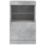 Sideboard with LED lights in concrete gray 41x37x67 cm by , Sideboards - Ref: Foro24-836682, Price: 57,18 €, Discount: %