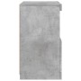 Sideboard with LED lights in concrete gray 41x37x67 cm by , Sideboards - Ref: Foro24-836682, Price: 57,18 €, Discount: %