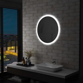 Espejo de baño con LED 70 cm de vidaXL, Espejos - Ref: Foro24-144724, Precio: 88,99 €, Descuento: %