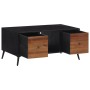 Solid recycled teak coffee table 90x50x41 cm by , Coffee table - Ref: Foro24-358527, Price: 193,85 €, Discount: %