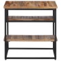 Solid recycled teak side table 50x50x50 cm by , Side tables - Ref: Foro24-358519, Price: 117,99 €, Discount: %