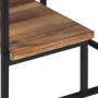 Solid recycled teak side table 50x50x50 cm by , Side tables - Ref: Foro24-358519, Price: 117,99 €, Discount: %