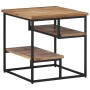 Solid recycled teak side table 50x50x50 cm by , Side tables - Ref: Foro24-358519, Price: 117,99 €, Discount: %