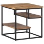 Solid recycled teak side table 50x50x50 cm by , Side tables - Ref: Foro24-358519, Price: 117,99 €, Discount: %