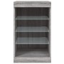 Sideboard with Sonoma grey LED lights 41x37x67 cm by , Sideboards - Ref: Foro24-836726, Price: 56,79 €, Discount: %