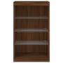 Sideboard with LED lights brown oak 60.5x37x100 cm by , Sideboards - Ref: Foro24-836713, Price: 70,91 €, Discount: %