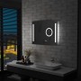 Espejo de pared de baño con LED y sensor táctil 80x60 cm de vidaXL, Espejos - Ref: Foro24-144742, Precio: 145,38 €, Descuento: %