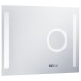 Espejo de pared de baño con LED y sensor táctil 80x60 cm de vidaXL, Espejos - Ref: Foro24-144742, Precio: 145,38 €, Descuento: %