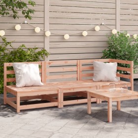 3-seater garden sofa made of solid Douglas fir wood by , Modular outdoor sofas - Ref: Foro24-837954, Price: 166,27 €, Discoun...