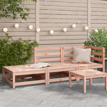 Gartensofa mit Fußstütze 2 Sitzer Massivholz aus Douglasie von , Modulare Sofas für den Außenbereich - Ref: Foro24-837975, Pr...