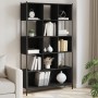 Engineered wood black shelf 102x28x172 cm by , Bookcases and shelves - Ref: Foro24-3213657, Price: 146,99 €, Discount: %