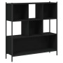 Engineered wood black shelf 102x28x172 cm by , Bookcases and shelves - Ref: Foro24-3213657, Price: 146,99 €, Discount: %