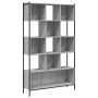 Estantería madera de ingeniería gris Sonoma 102x28x172 cm de , Librerías y estanterías - Ref: Foro24-3213660, Precio: 150,40 ...