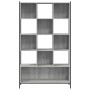 Estantería madera de ingeniería gris Sonoma 102x28x172 cm de , Librerías y estanterías - Ref: Foro24-3213660, Precio: 150,40 ...